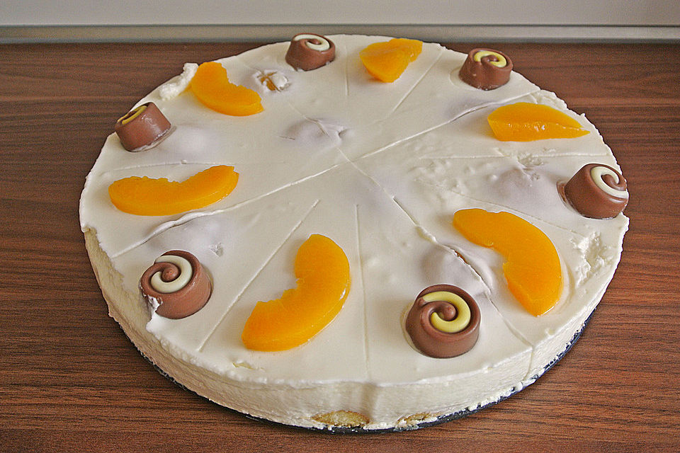 Joghurt-Pfirsich-Torte