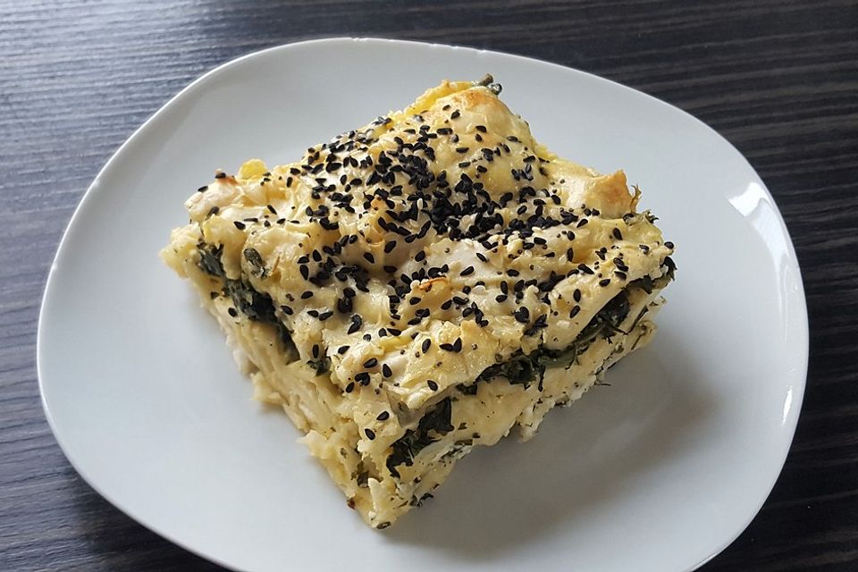 Börek aus verzupftem Yufka