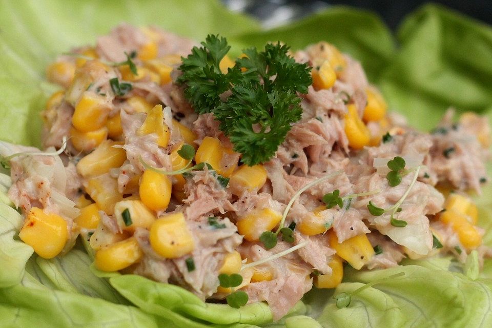 Einfacher Thunfischsalat