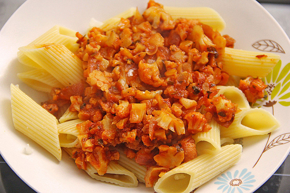 Blumenkohlbolognese