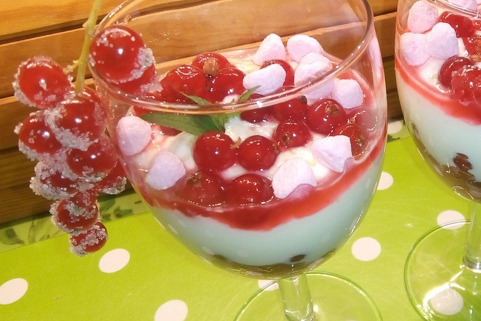 Gezuckerte Johannisbeeren