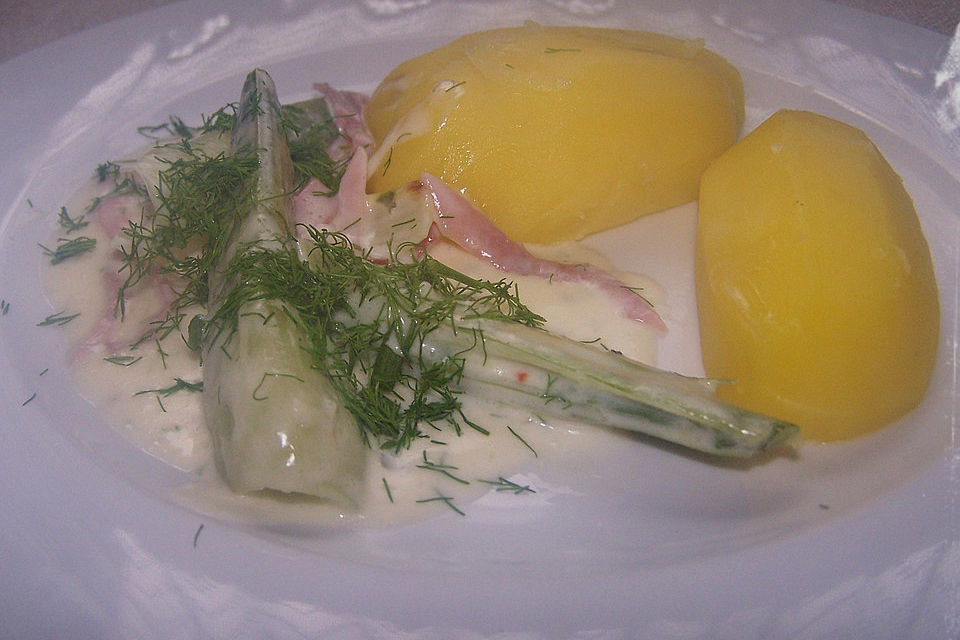 Fenchel-Kochschinken-Gratin