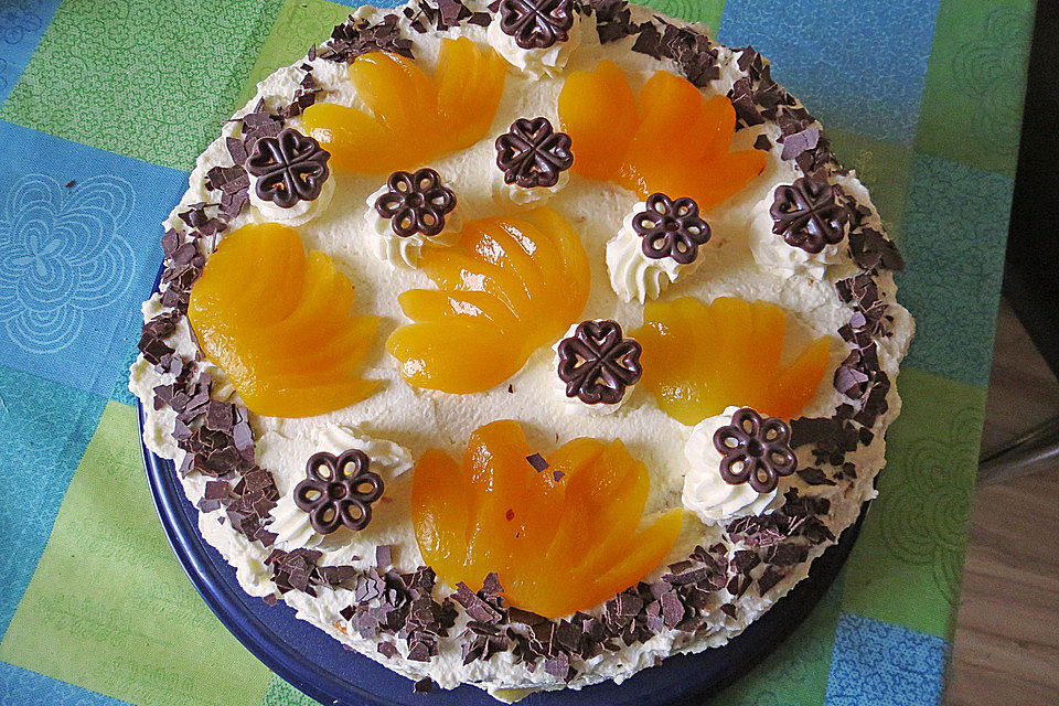 Aprikosen-Grappa-Torte