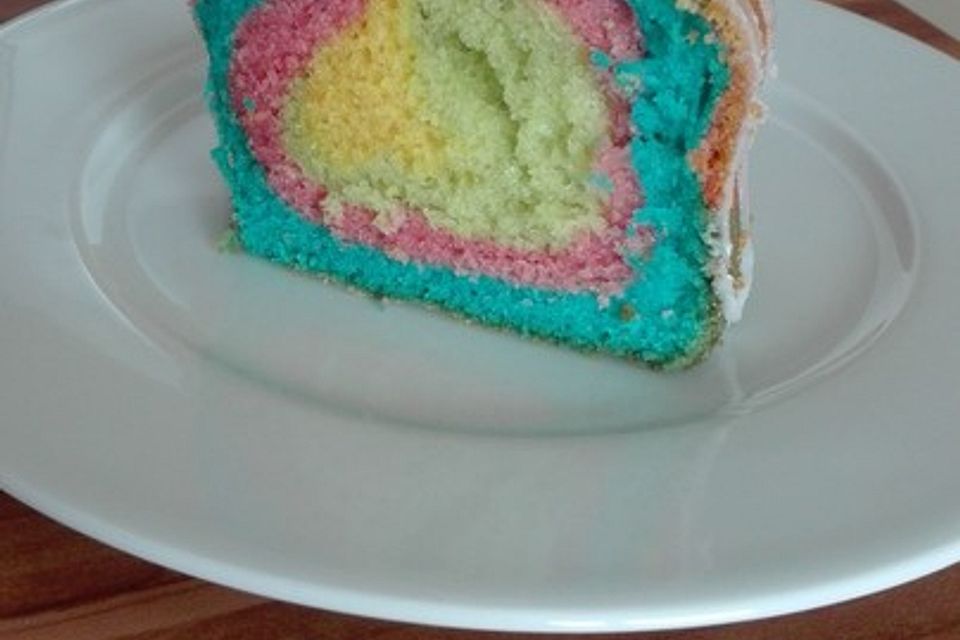 Regenbogen-Kuchen