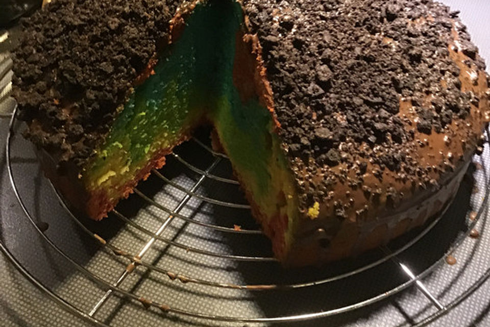 Regenbogen-Kuchen