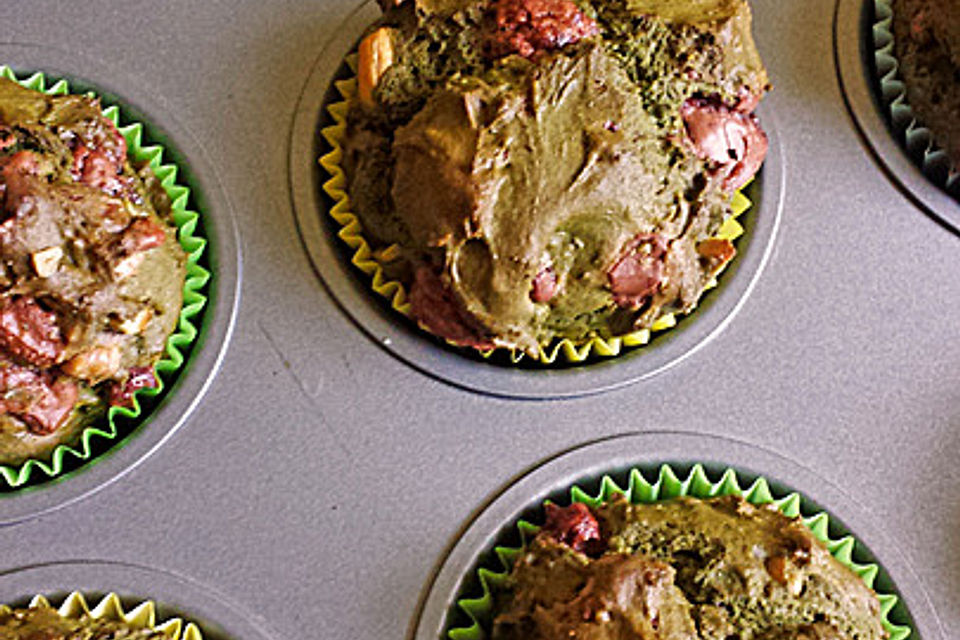 Matcha-Muffins