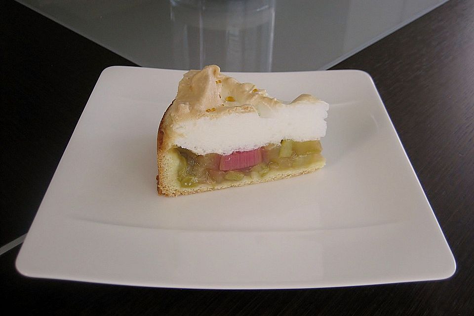 Rhabarberkuchen, sehr fein