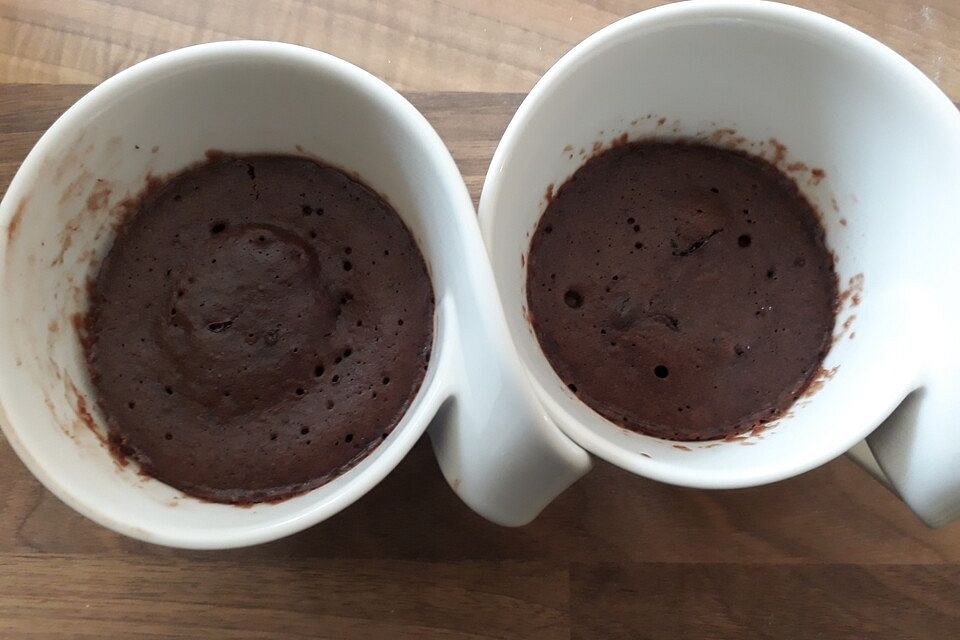 3 Minuten Nutella Mugcake