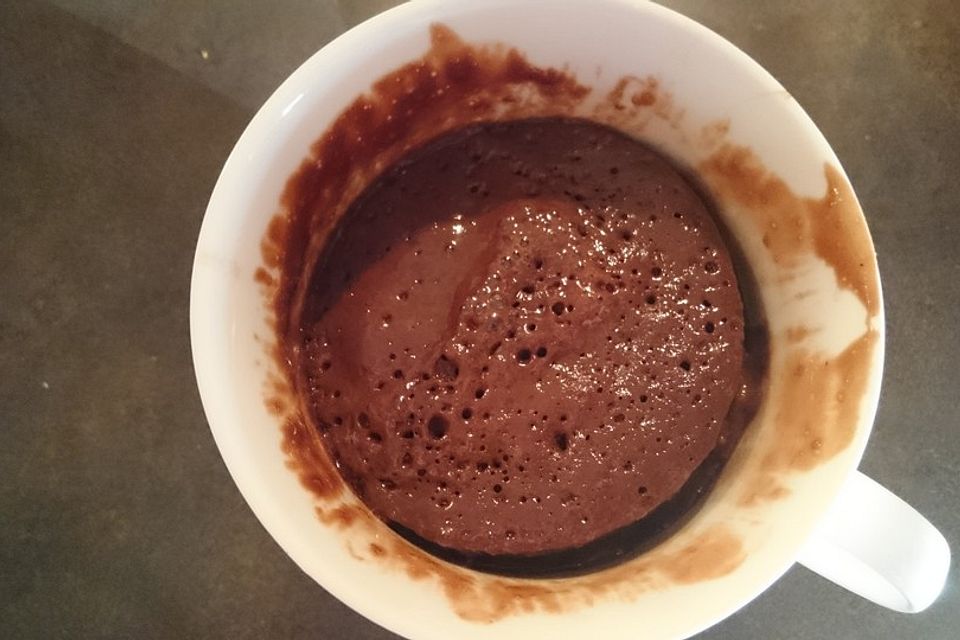 3 Minuten Nutella Mugcake