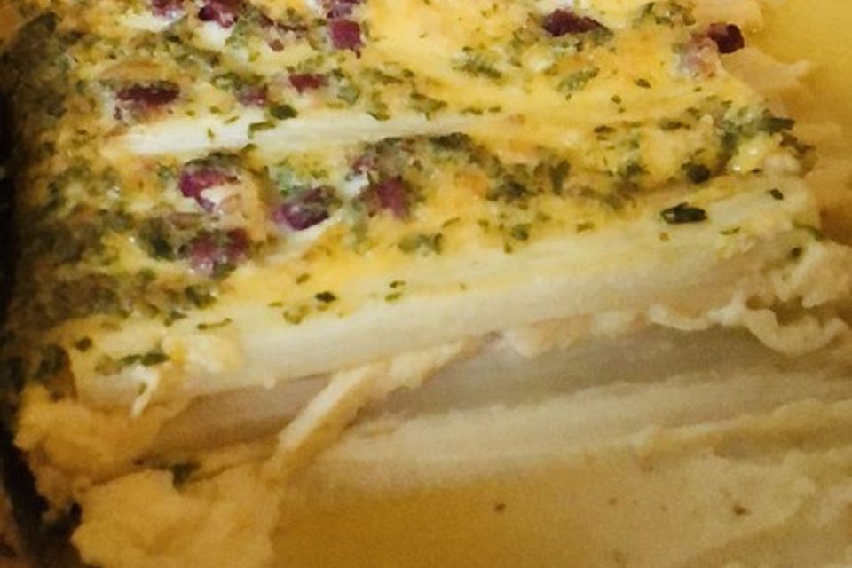 Spargel im Omelettteig