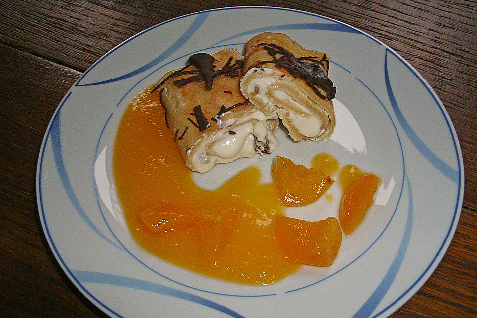 Crèpesröllchen alla Cassata