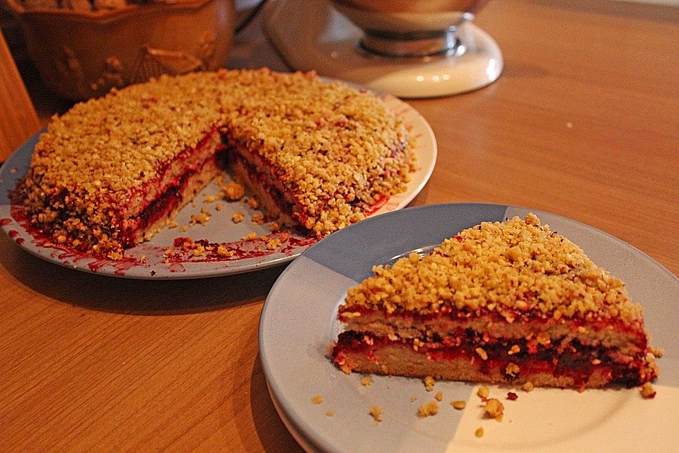 Veganer Brombeerkuchen