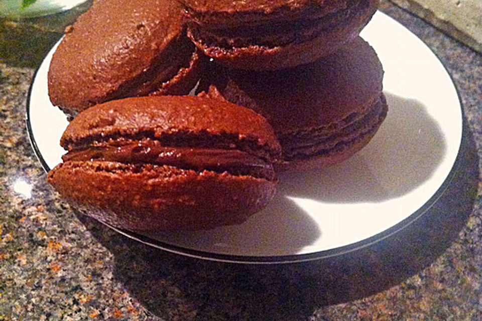 Macarons au Chocolat