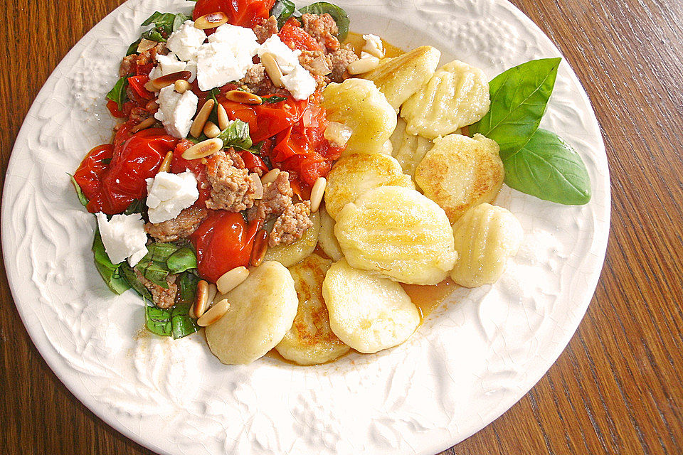 Tomaten-Mett-Pfanne