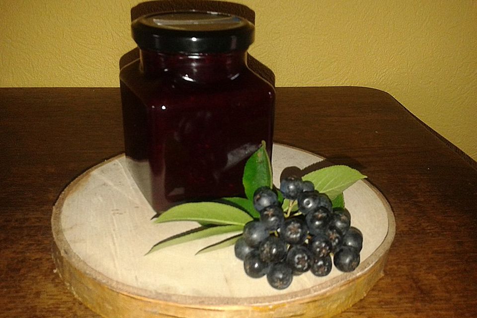 Aronia-Aprikosen-Konfitüre