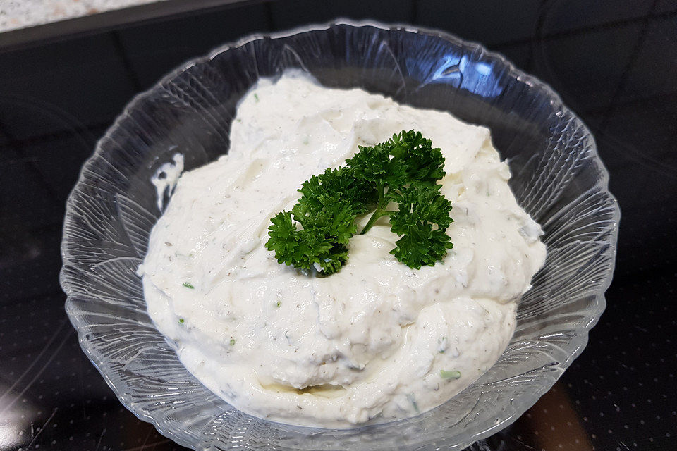 Würziger Frischkäse Dip