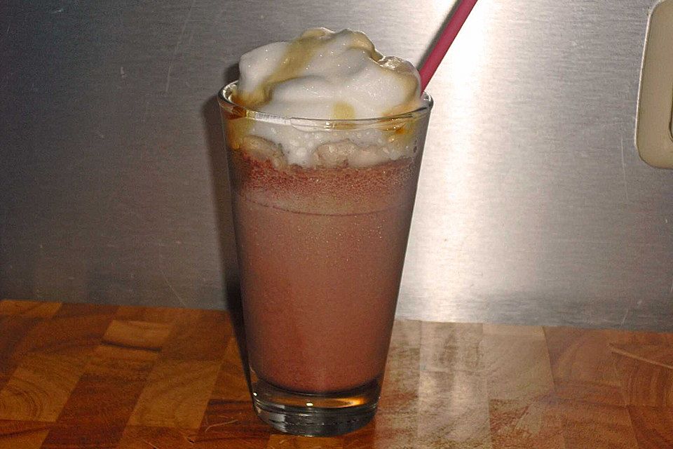 Schoko-Karamell-Milchshake