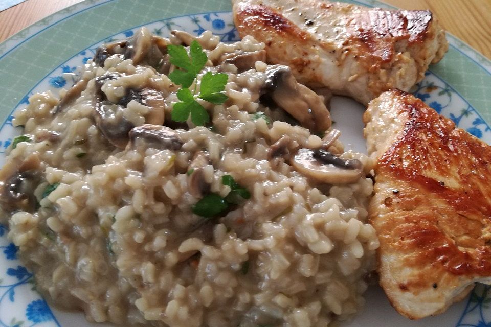 Shiitake-Risotto