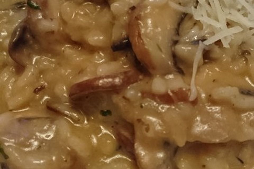 Shiitake-Risotto