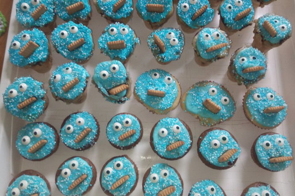 Frosch-Cupcakes