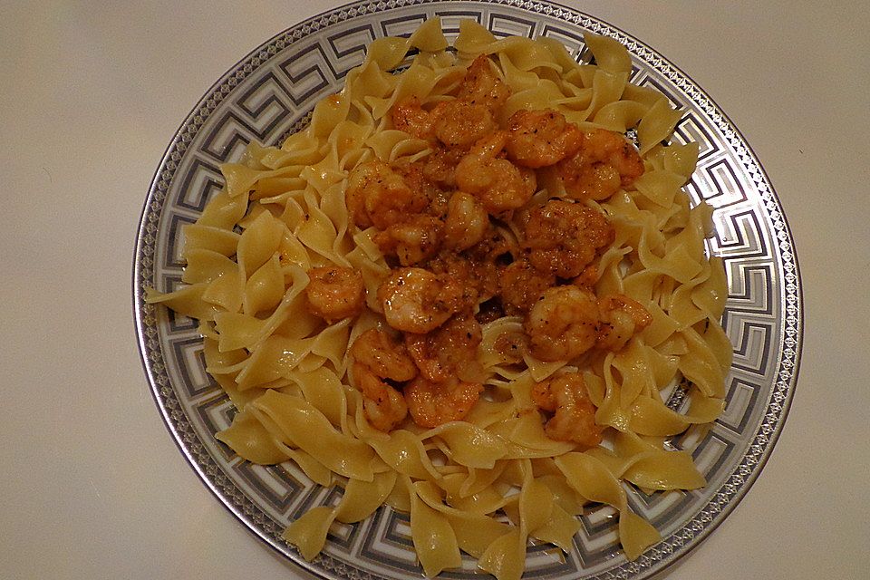 Shrimps-Pasta