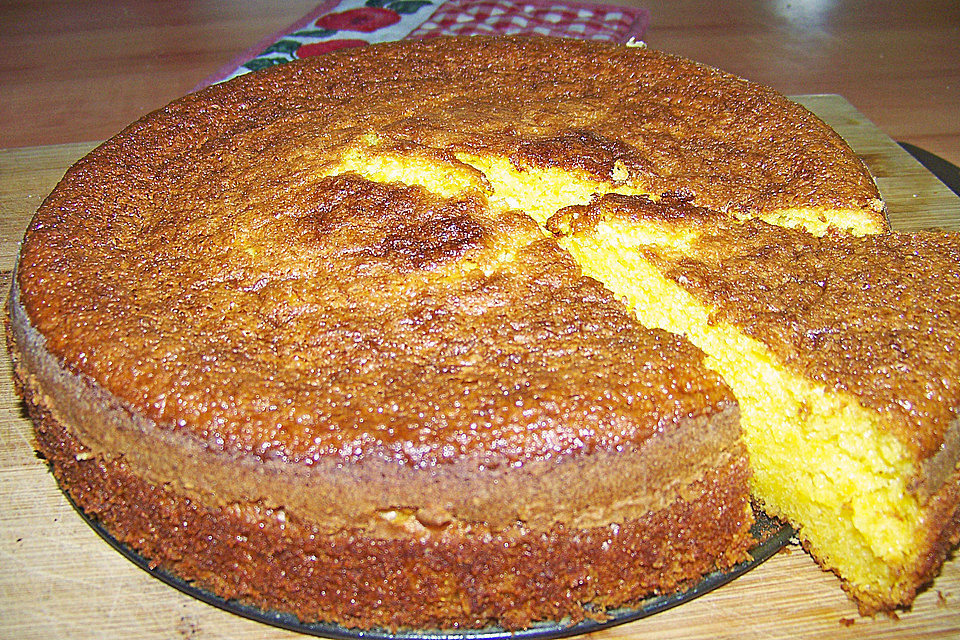 Orangenkuchen mit Schale