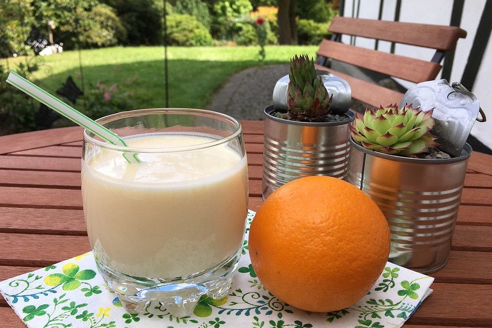 Orange - Joghurt - Drink