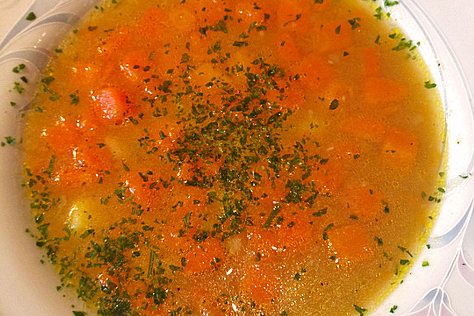 Möhrensuppe