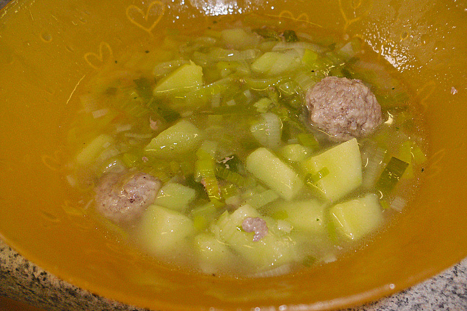 Porreesuppe