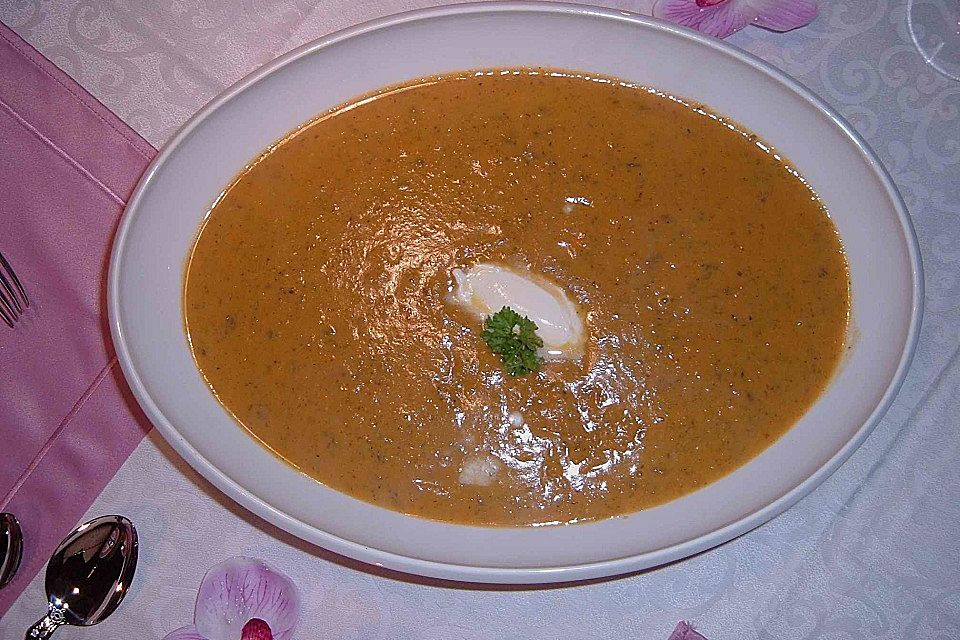 Süßkartoffelsuppe