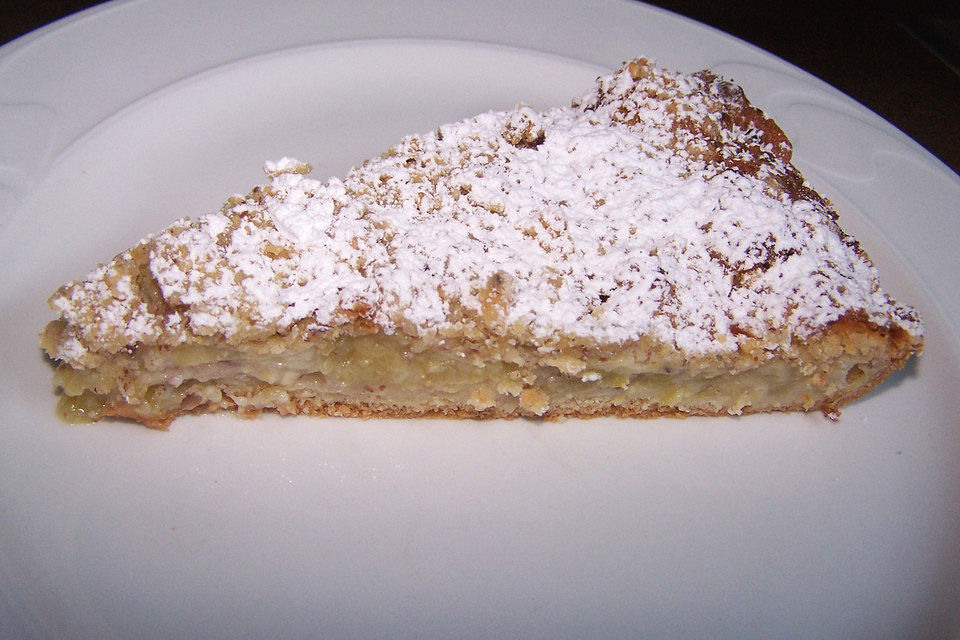 Rhabarberkuchen mit Streuseln