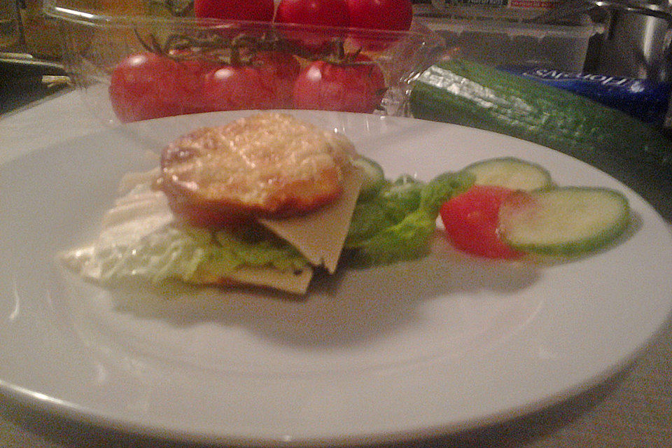 Quarkkäulchen mit Belag