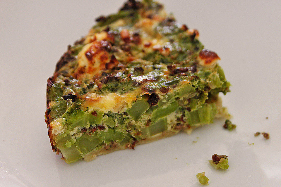 Brokkoli-Hackfleisch-Quiche