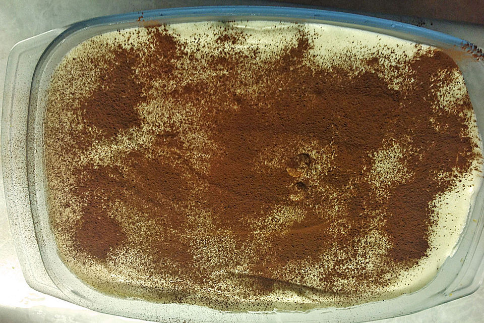 Tiramisu ohne rohe Eier