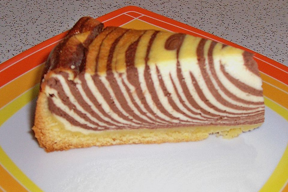 Zebra - Käsekuchen