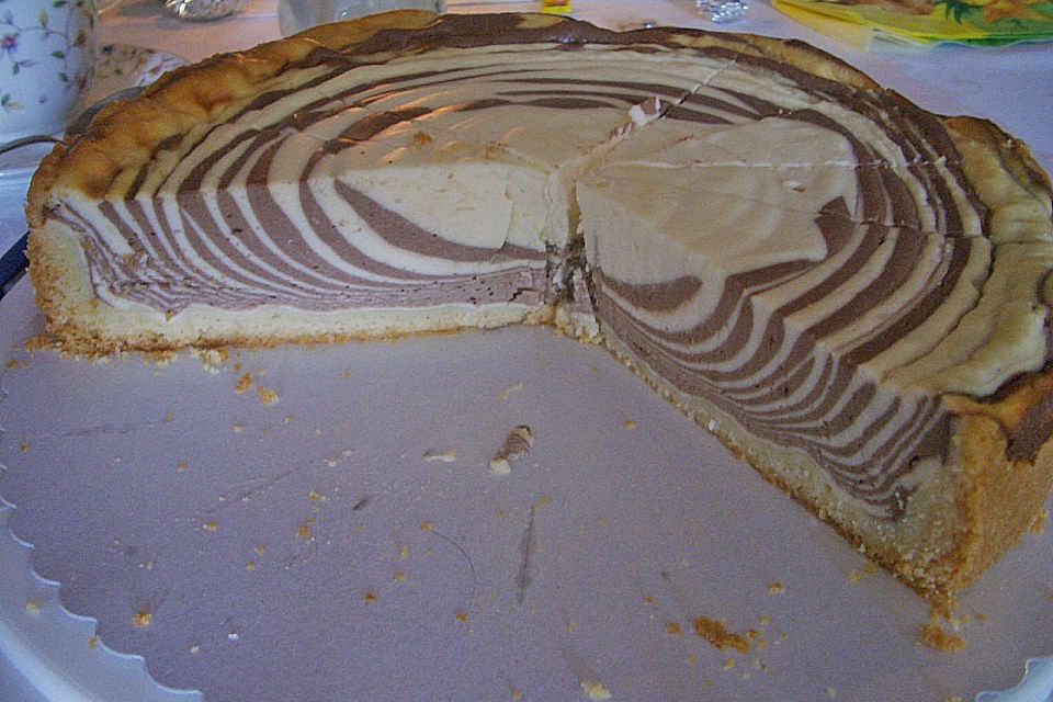 Zebra - Käsekuchen