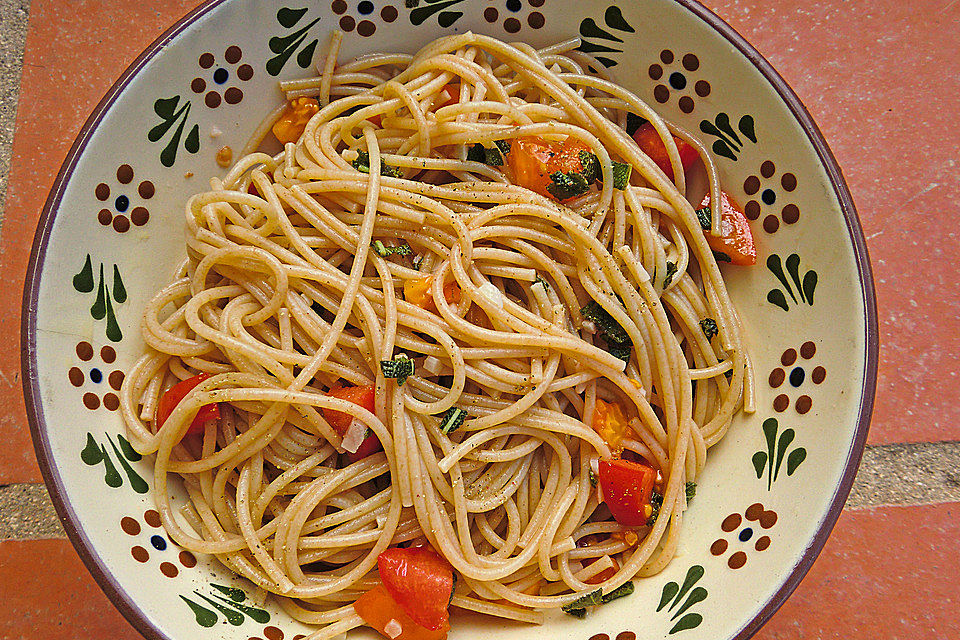 krümeltigers Vollkornspaghetti