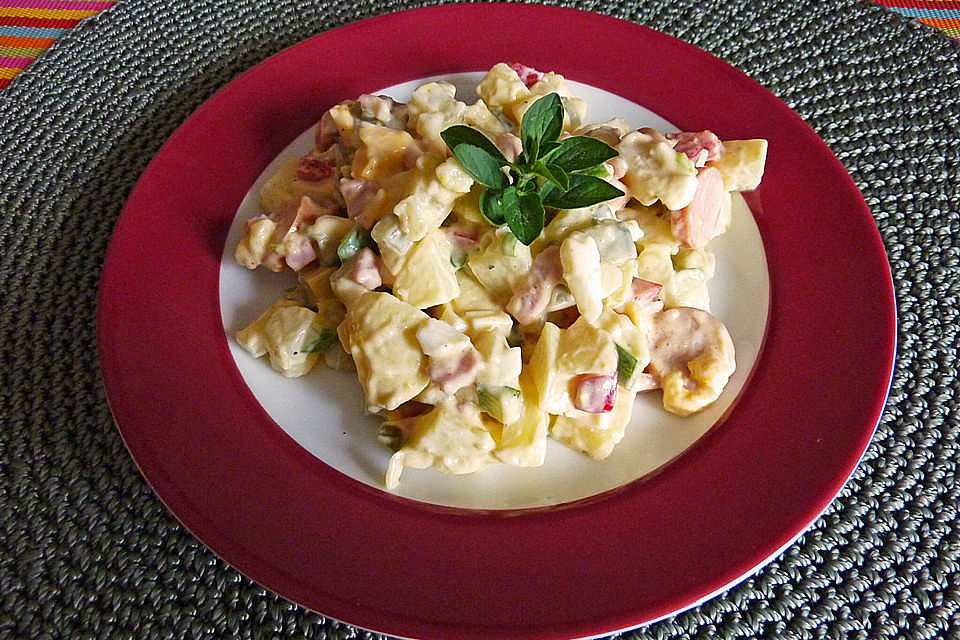 Bunter Kartoffelsalat