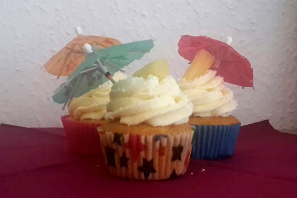 Pina Colada-Cupcakes