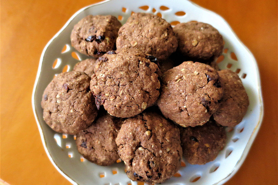 Cranberry-Hafer-Cookies