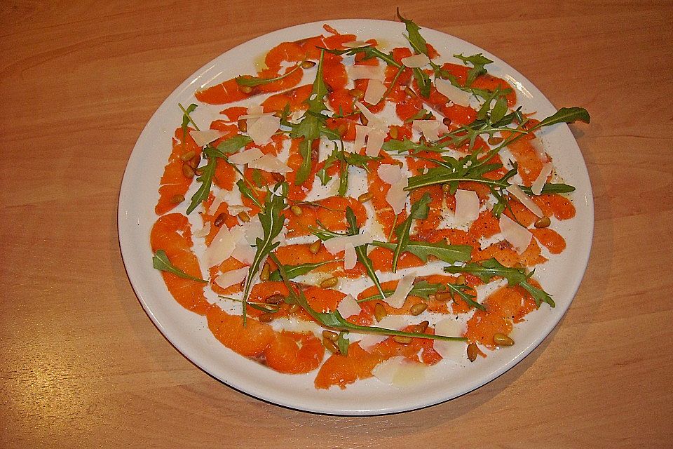 Lachs-Carpaccio