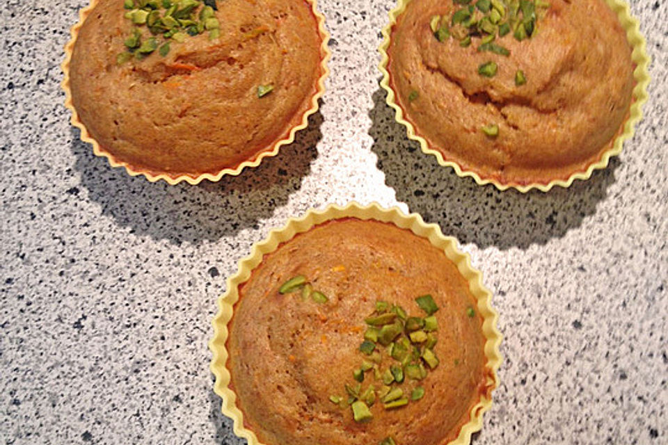 Orangen-Karotten-Muffins