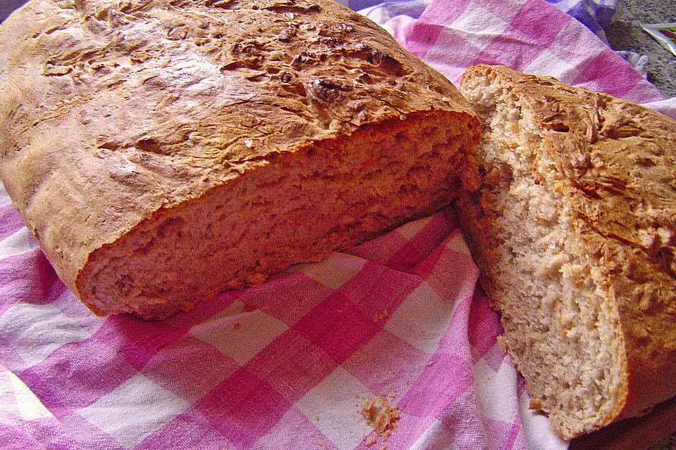 Helles Kürbiskernbrot