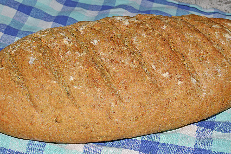 Helles Kürbiskernbrot