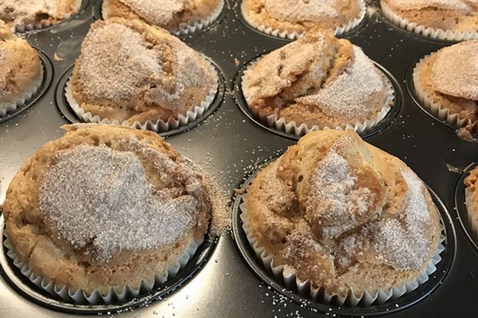 Apfel-Zimt Muffins