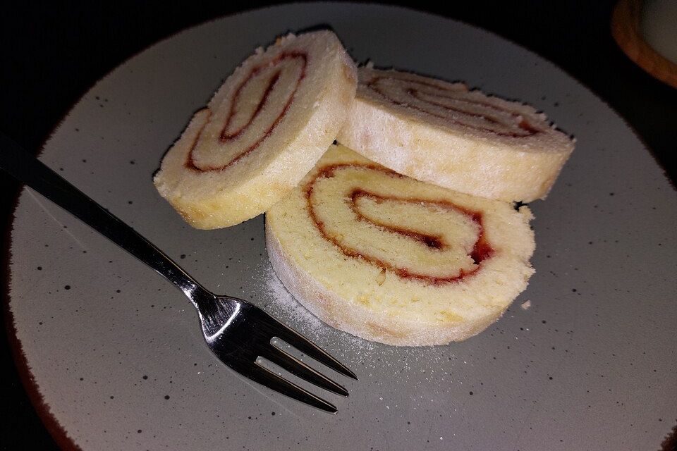 Superschnelle Roulade mit Milchmädchen