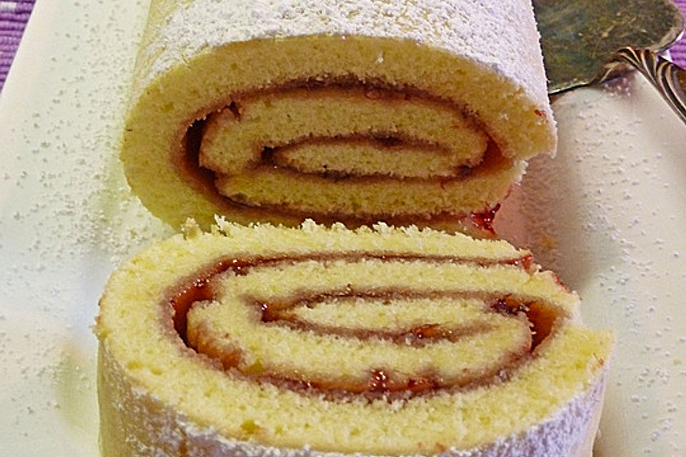 Superschnelle Roulade mit Milchmädchen