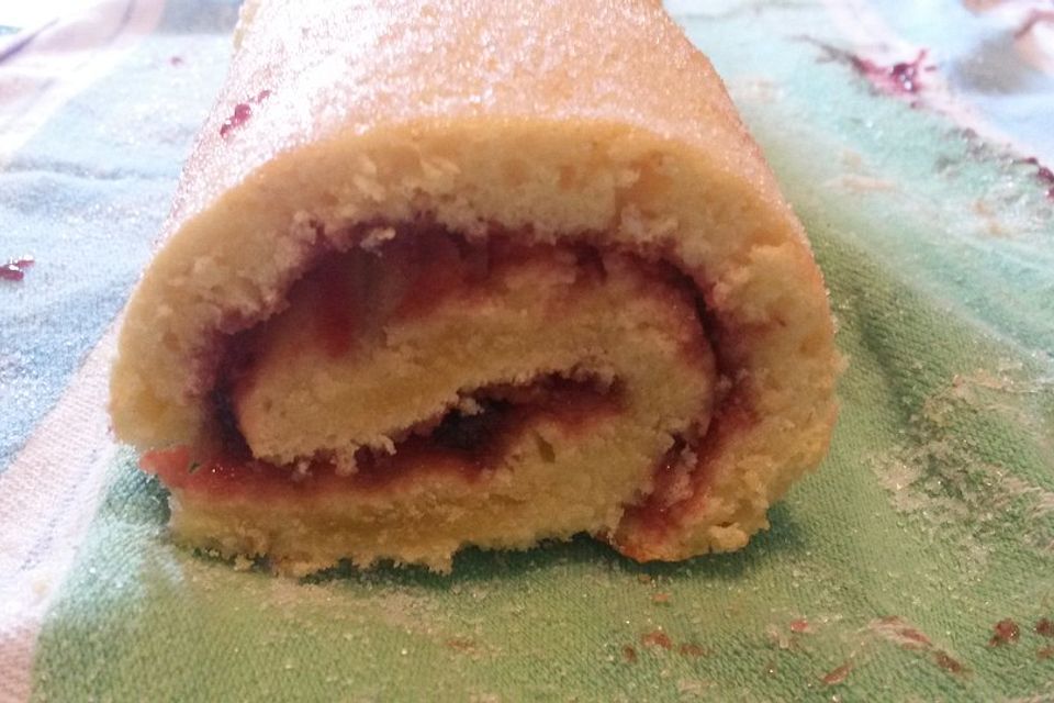 Superschnelle Roulade mit Milchmädchen