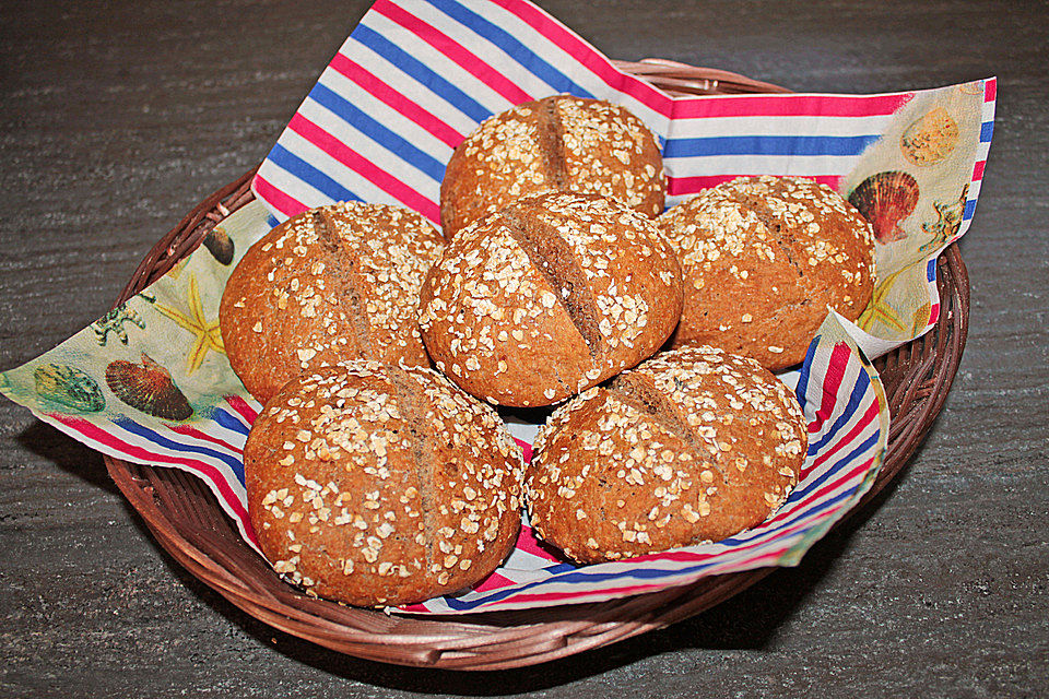 Rübes Weizen-Dinkel-Brötchen