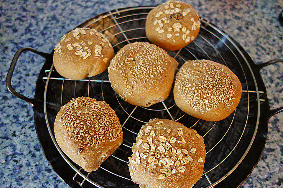 Rübes Weizen-Dinkel-Brötchen